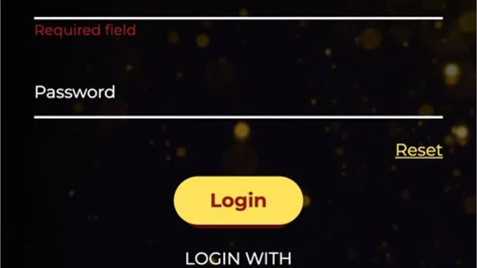 Sportzino Casino login screen on desktop and mobile